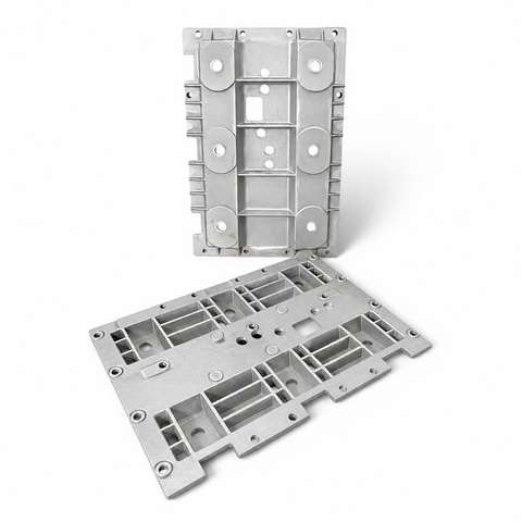 Cast aluminium mounting plates